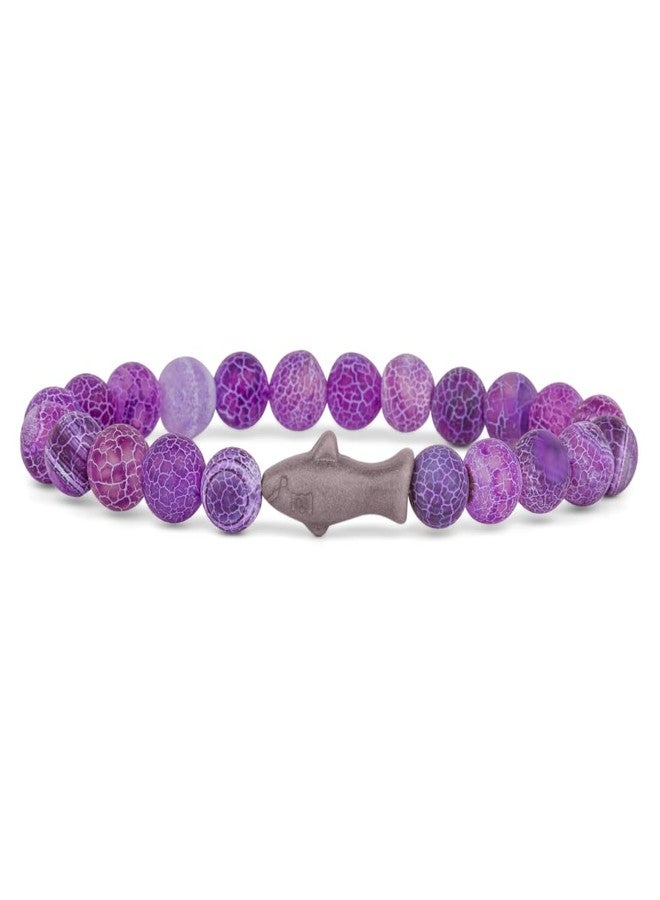 Fahlo Shark Tracking Bracelet, Coral Reef Violet - Image 1