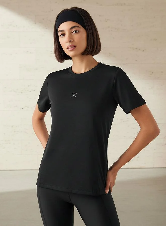 Splash Active Soft Touch Textured T-shirt