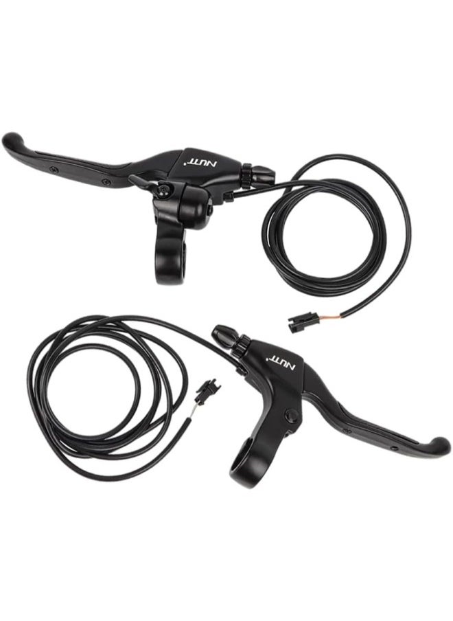 silvercnc E-Brake Cutoff Brake Levers Electric Bike Brake Universal Full Aluminum Alloy Bicycle Brake Handle Mountain Road Bike Brake Lever 2.2cm Diameter  - Image 1