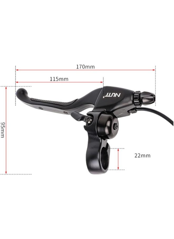 silvercnc E-Brake Cutoff Brake Levers Electric Bike Brake Universal Full Aluminum Alloy Bicycle Brake Handle Mountain Road Bike Brake Lever 2.2cm Diameter  - Image 3