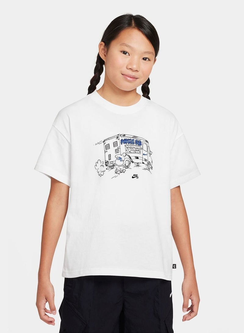 Nike Older Kids' Skate T-Shirt - Image 1