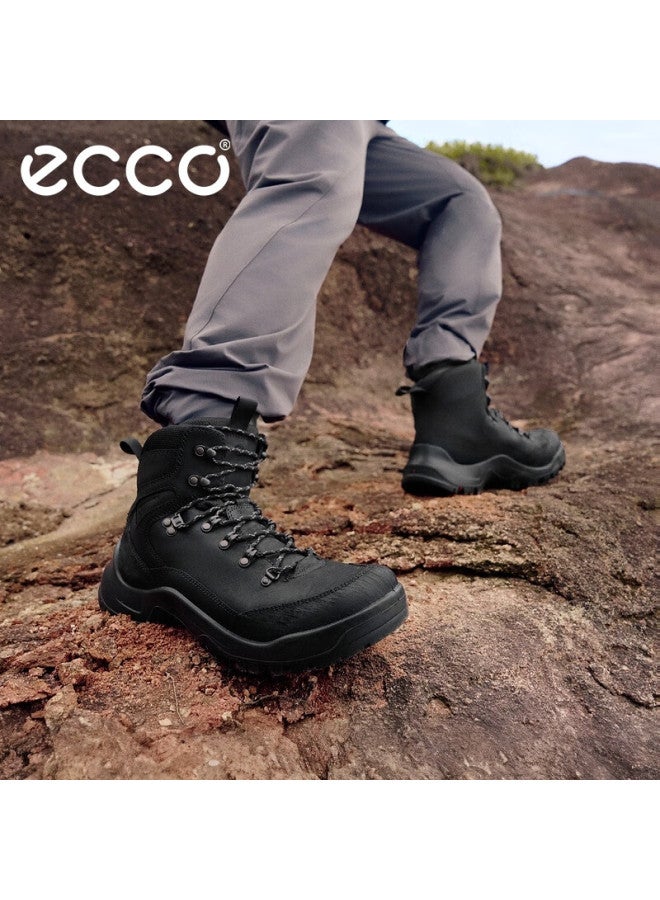 Ecco Outdoor Hiking Mid-top Trail Running Shoes Men Grip Stability Support Black 43 822434