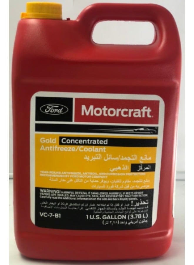 Motorcraft Ford radiator water, original American 3.79 liters