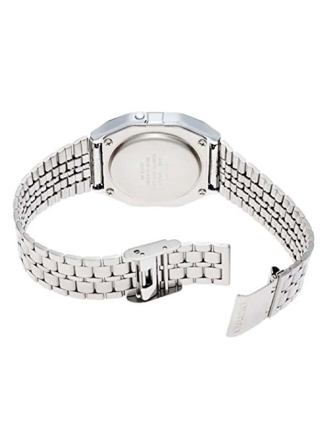 CASIO Men Vintage Retro Digital Watch A159WA - 33 mm - Silver - Image 2