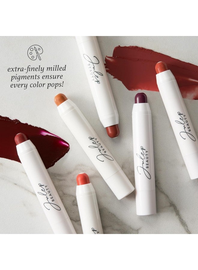 Julep It'S Balm Tint Of Color Lip Balm - Brandy Wine | Hydrating Lip Color With Vitamin E Core | Natural Gloss Finish | Vegan & Cruelty-Free - Image 4