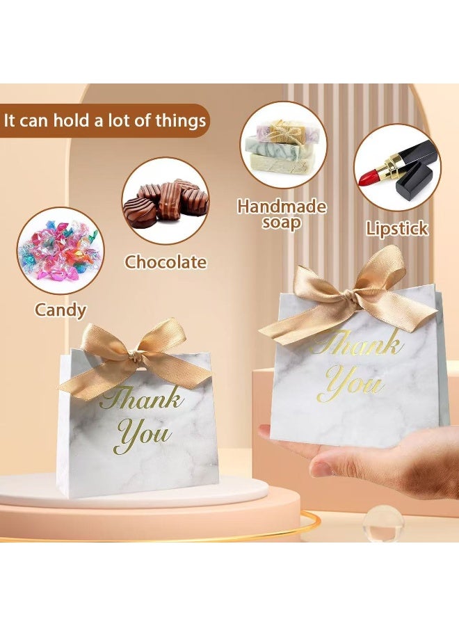 HYH 24 Pcs Thank You Gift Bags,Shopping Bag,Party Bags For Kids, supplies Snack candy Gift Bag Food Bags,Bags For Birthday Wedding Celebrations Party Favors - Image 4