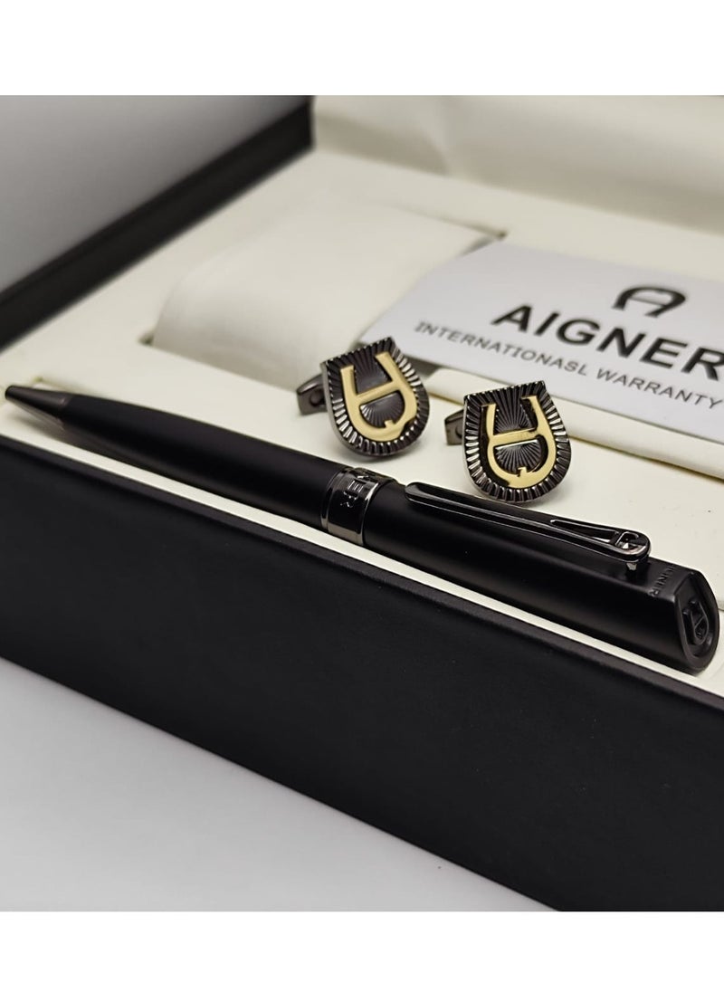 New pen and cufflink, latest version, first class