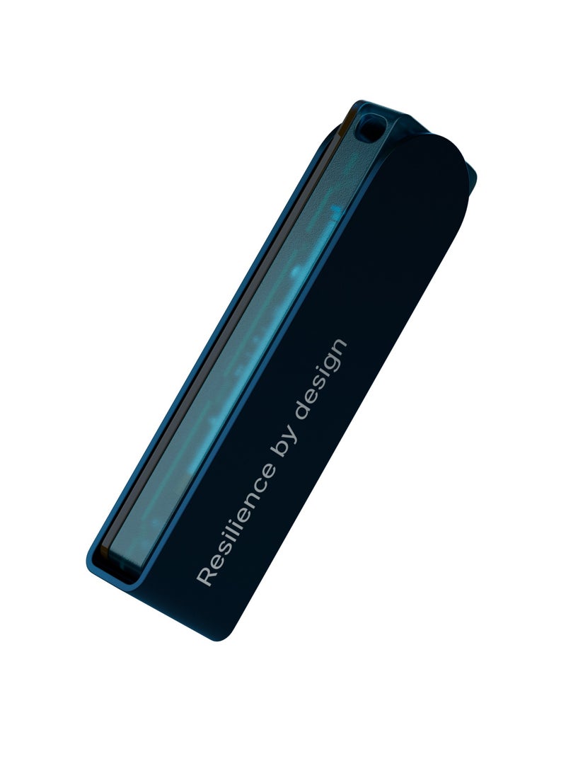 Ledger - Nano X Hardware Wallet | Safest Crypto & NFT Cold Storage, Big Screen + Wireless Bluetooth & Type-C Connectivity, 5000+ Coins Supported, for iOS & Android, MacOS & Windows - Sapphire Blue - Image 1
