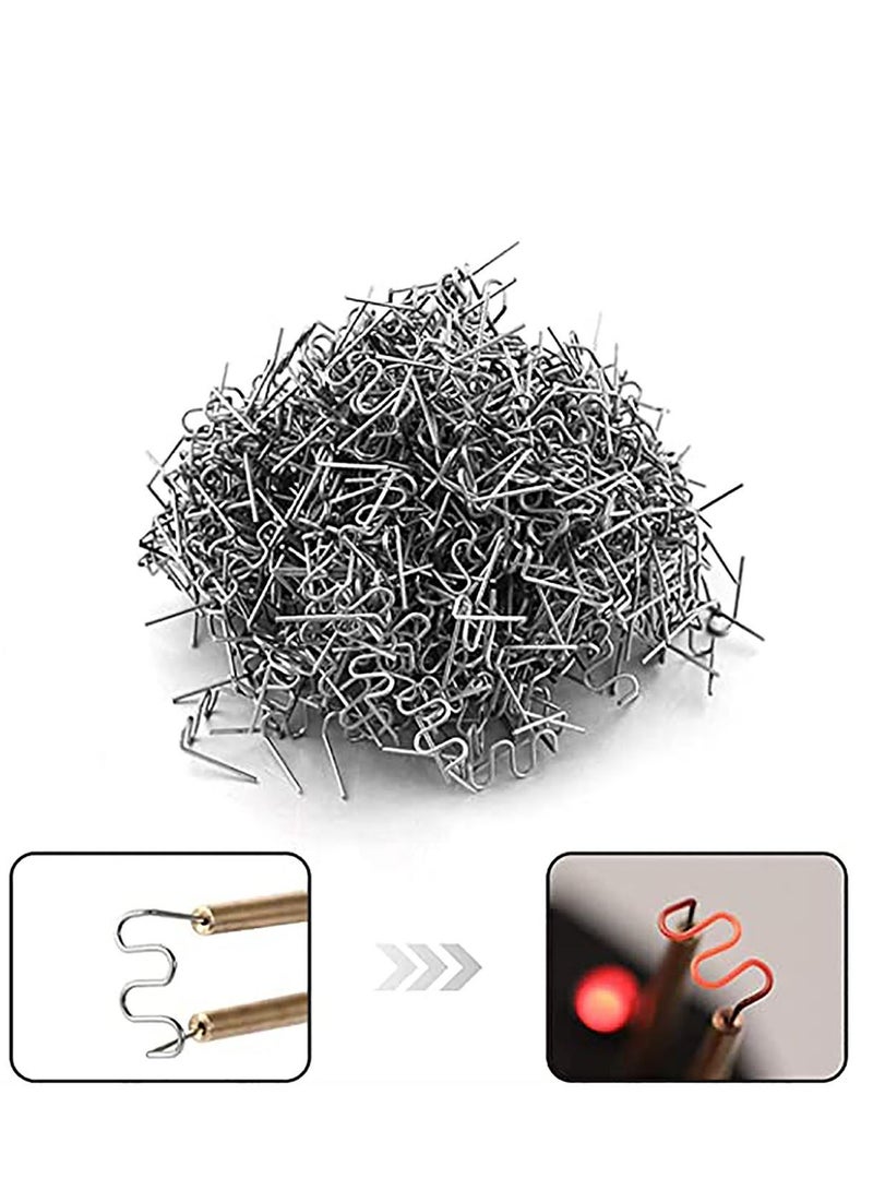 Y&D Bumper Welding Rods, 500Pcs Car Rods Hot Staple Repair Pre Cut Wave Staples Plastic Stapler (0.8MM) - Image 2
