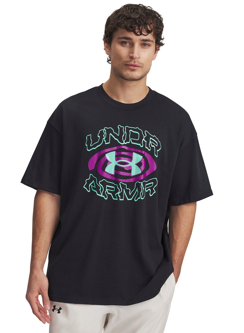 UNDER ARMOUR UA M HWT Hoops Hoopnotic SS  - Image 1