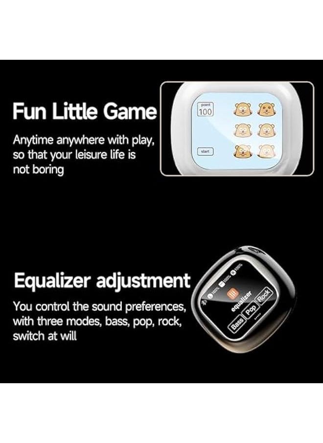 Generic Touchscreen Earbuds Wireless with Portable Bluetooth 5.4 Speaker Touch Screen Case, ANC Earbuds Sound Active Noise Cancelling Earphone Blue Tooth Ear Buds Wireless Bluetooth Earbuds for iPhone Android  - Image 5