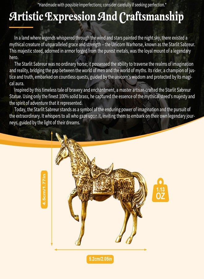 chovy تمثال وحيد القرن المدرع، مصنوع من النحاس الصلب بنسبة 100%، منحوتة حصان حرب أسطوري، قطعة فنية عتيقة مصنوعة يدويًا، ديكور خيالي لرفوف الكتب، هدية فريدة لمحبي الأساطير وعشاق العصور الوسطى - Image 3