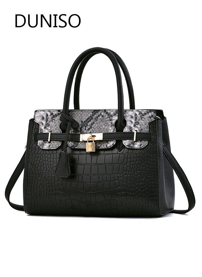 DUNISO - Womens Elegant  Purses and Handbags Shoulder Bag Ladies Designer Satchel Messenger Tote Bag Crossbody Bag - Image 1