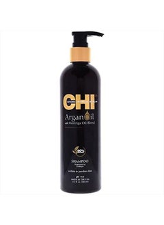 CHI chi Argan Oil Shampoo, Brown, 11.5 Fl Oz (Pack of 1)  - Image 1