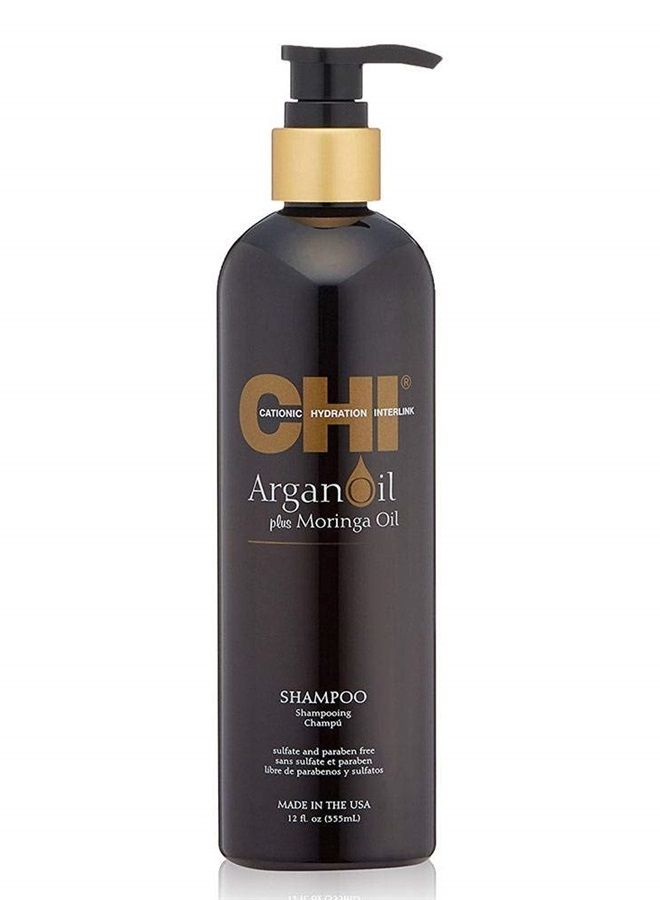 chi Argan Oil Shampoo, Brown, 11.5 Fl Oz (Pack of 1)