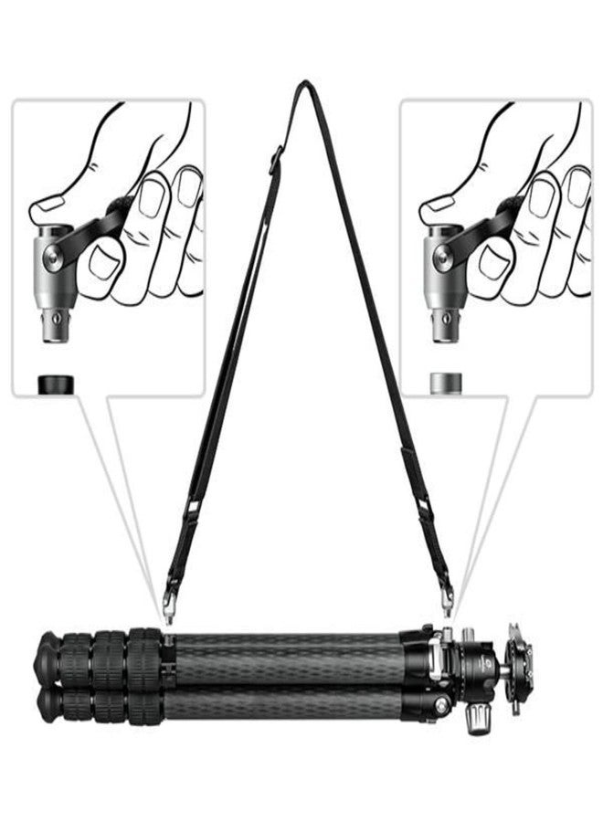 Leofoto Push Button Quick Detach Modular Tripod Strap 36LS Compatible with LS-364C, LS-365C, LS-362C 36mm Diameter 1/4" Screw - Image 3