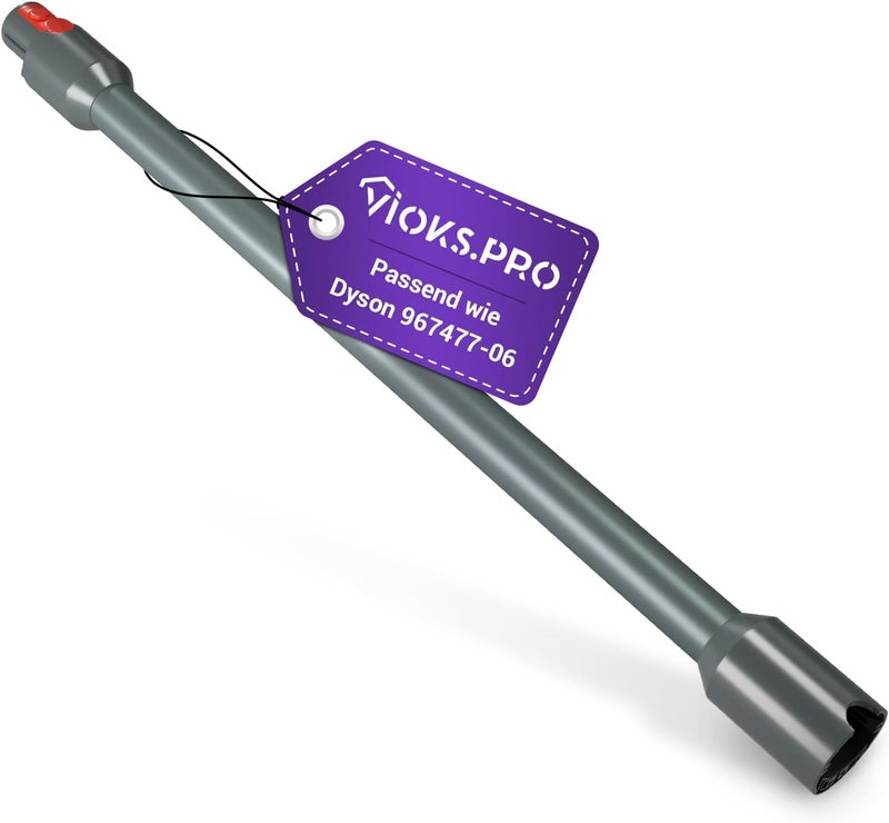 Vioks.pro أنبوب تمديد مكنسة كهربائية Viоks.pro رمادي بديل لأنبوب مكنسة كهربائية Dуson 967477-06 - قضيب مكنسة كهربائية لمكنسة كهربائية Dуson V5 V7 V8 V10 V11 V15 SV10 SV11 SV12 و Dуson - Image 1