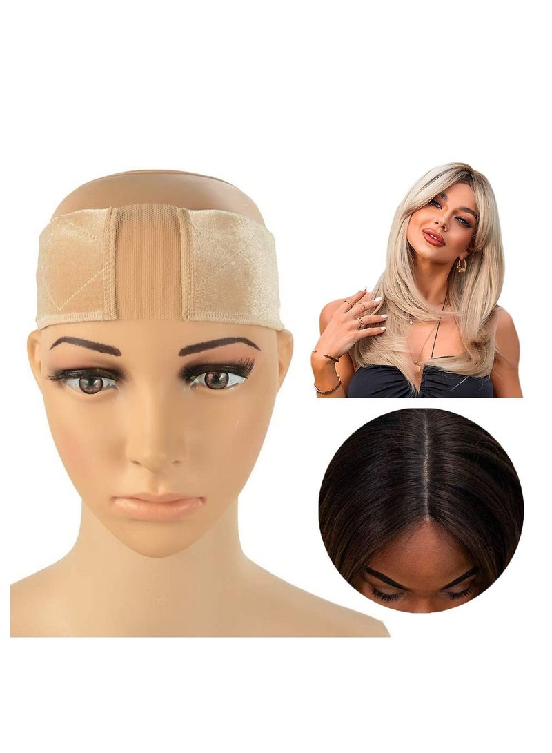 Estelle Wig Grip Non Slip Lace Wig Band Wig Headband Grip Velvet Scarf Hair Band for Wigs and Frontal 01 piece Blonde - Image 5