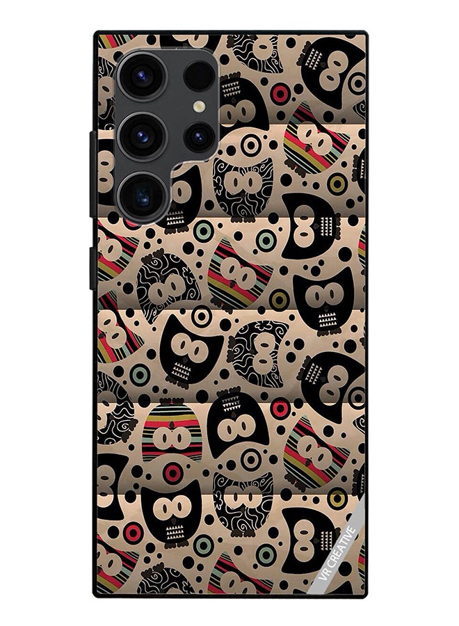 VR CREATIVE Protective Case Cover For Samsung Galaxy S24 Ultra Mix Cartoons Design Multicolour - Image 1