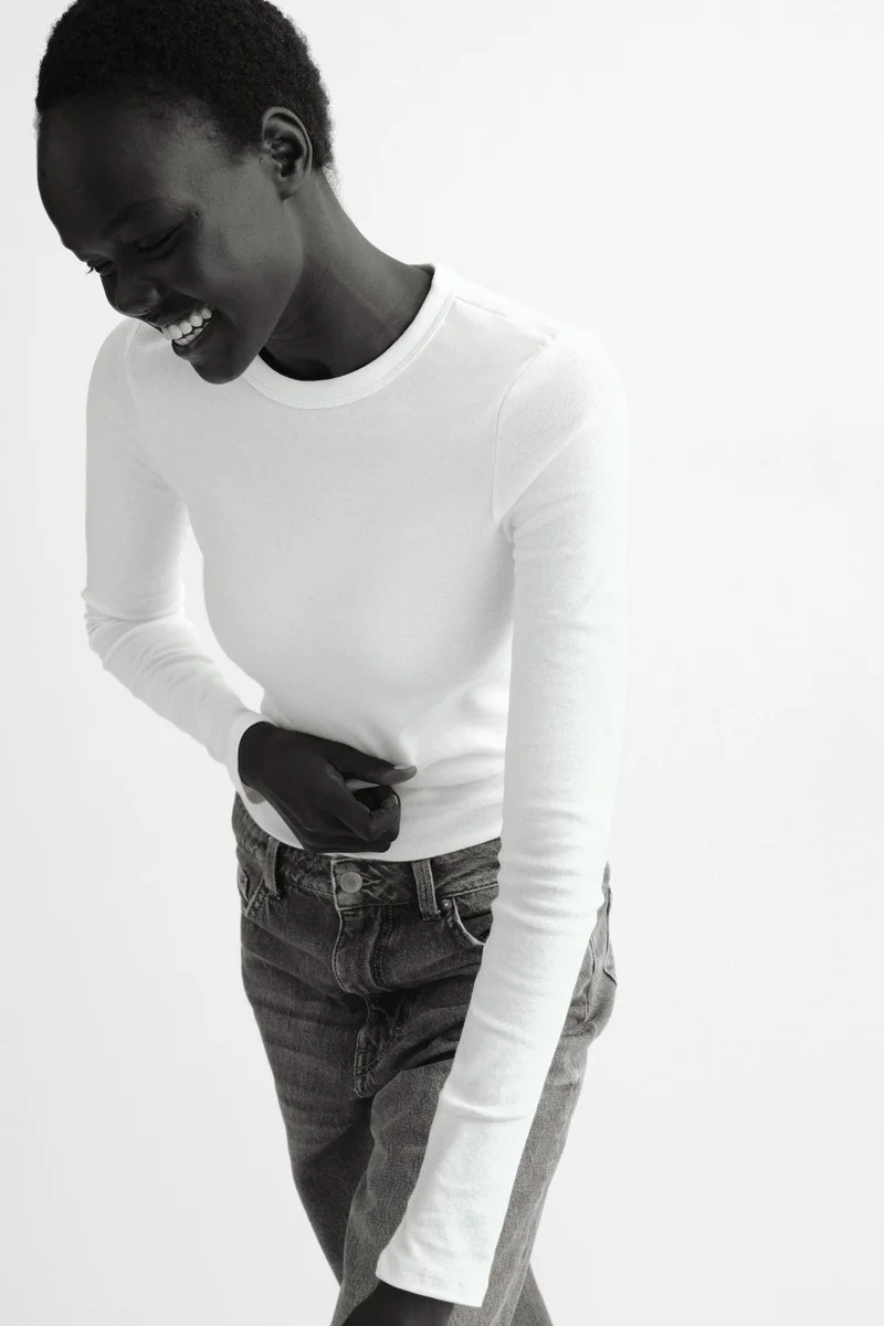 H&M Long-sleeved jersey top