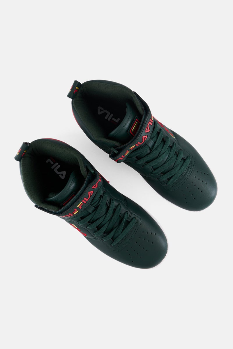 FILA Men Vulc 13 Velcro Closure Outdoor Shoes, Green  - Image 4