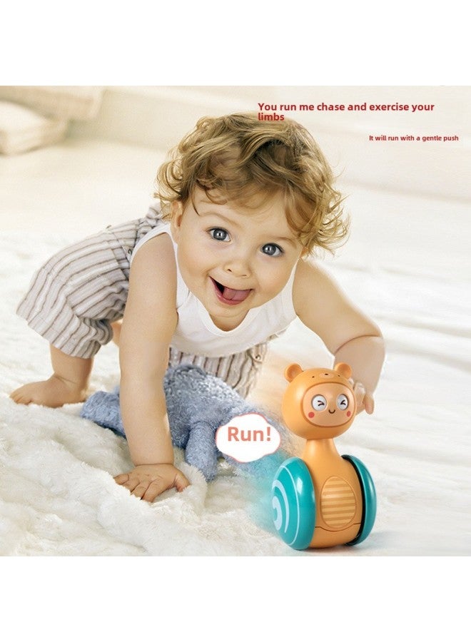 For Baby Children's Educational Early Education Can Slide Tumbler Baby Learn To Climb Hot-selling Gift Toys-Color:Green Sliding Tumbler ]  - Image 3