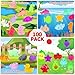 JDSTY 100Pcs Mochi Squishy Toys Kawaii Squishies Fidget Toys Pack Stress Relief Toys Party Bags Fillers for Box Toys for Classroom Prizes Kids Christmas Party Favors Stocking Stuffers GiftsRandom - Image 4