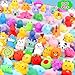 JDSTY 100Pcs Mochi Squishy Toys Kawaii Squishies Fidget Toys Pack Stress Relief Toys Party Bags Fillers for Box Toys for Classroom Prizes Kids Christmas Party Favors Stocking Stuffers GiftsRandom - Image 2