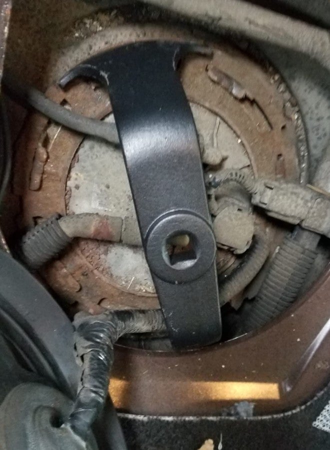 DPTOOL Fuel Tank Lock Ring Tool Fuel Pump Senders Removal Install Tools Compatible with Ford Chrysler Dodge Chevy Replacement for BMW Benz Volvo Jeep Equivalent OEM 6599 - Image 3