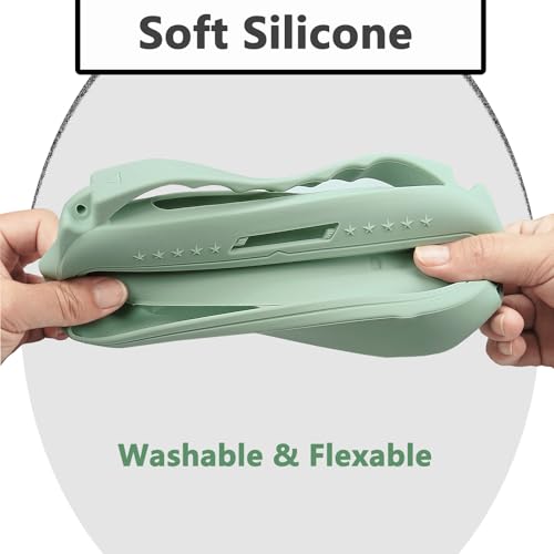 JCHPINE Silicone Cover Case for Bose SoundLink Flex Portable Bluetooth Speaker 2nd Gen, Protective Holder Accessories (Silicone case, Alphine Sage) - Image 4