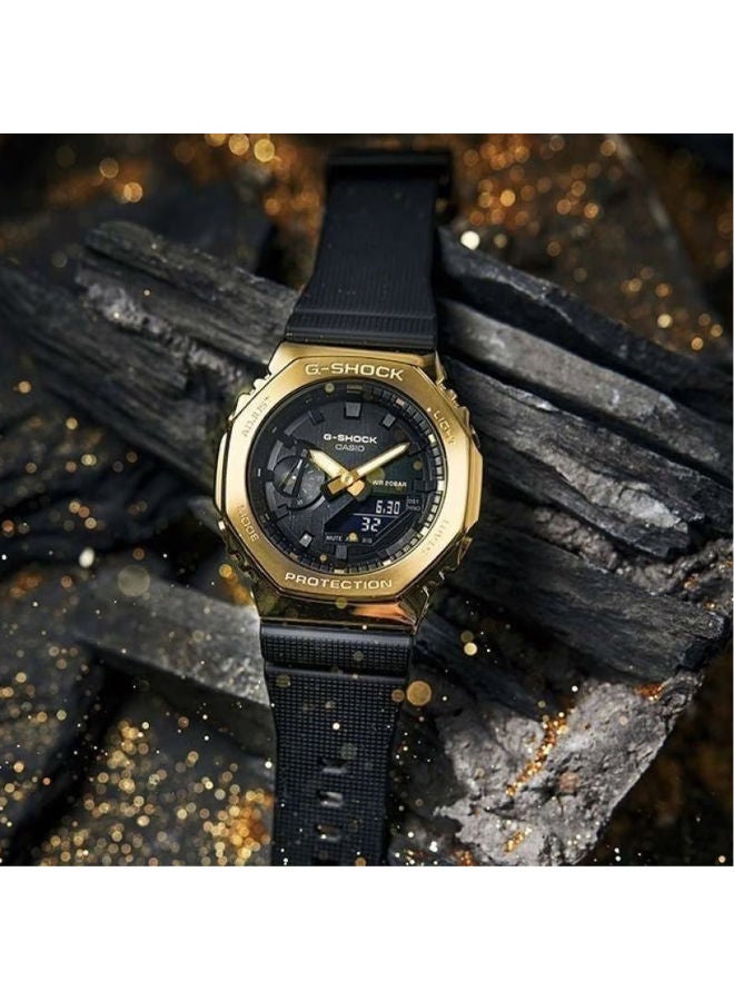 CASIO Resin Analog+Digital Wrist Watch GM-2100G-1A9DR - Image 2