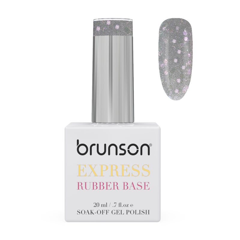 brunson جل طلاء الأظافر القائم على المطاط خالي من TPO 20 مل، قاعدة نقع لتعزيز قوة الأظافر، طلاء جل طويل الأمد لسطح لامع خالي من التقشير، أظافر هشة، قاعدة مطاطية للأشعة فوق البنفسجية، مانكير روسي، غير مصفر، مانكير صالوني. - Image 1