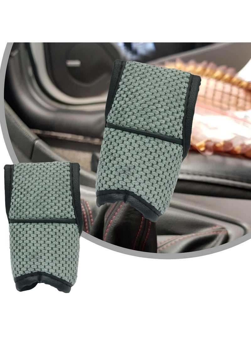 سبايدر العنكبوت غطاء ناقل الحركة غطاء مقبض تروس أوتوماتيكي مناسب عالمي مع قبضة مريحة مريحة رمادي وأسود صغير GDT111 - Image 5