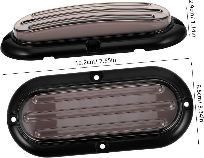 Alipis Pickup Truck Tail Lights Led Trailer Lights Led Signal Sturdy Abs Material Quick Installation Broad Compatibility - Image 1