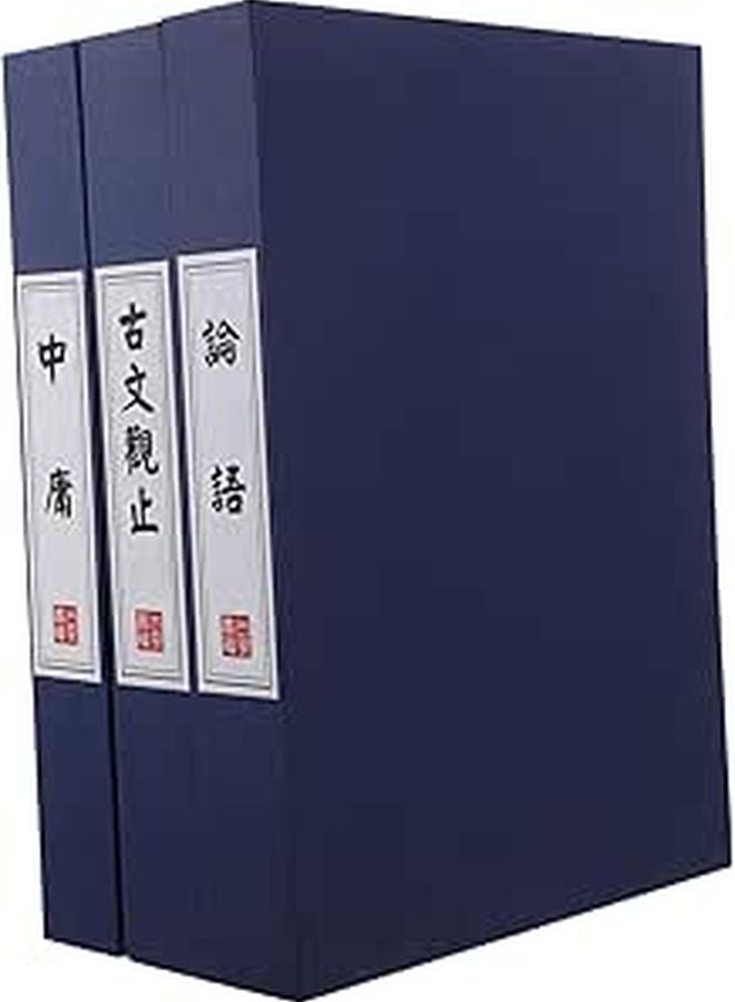 Faux Antique Book Decor Set of 3 Vintage Simulation Books for Home Decoration and Photography Props Lightweight - Image 1