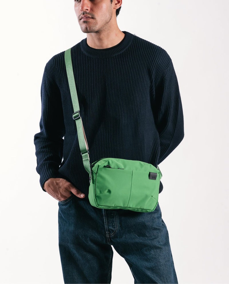 DailyObjects Pivot Sling Crossbody Bag - Seagrass - Image 3