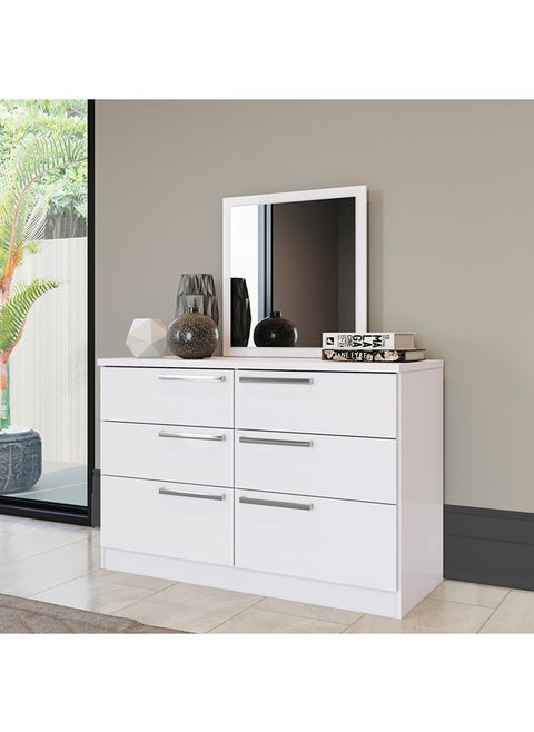 Londrina 6-Drawer Master Dresser 120 x 80cm