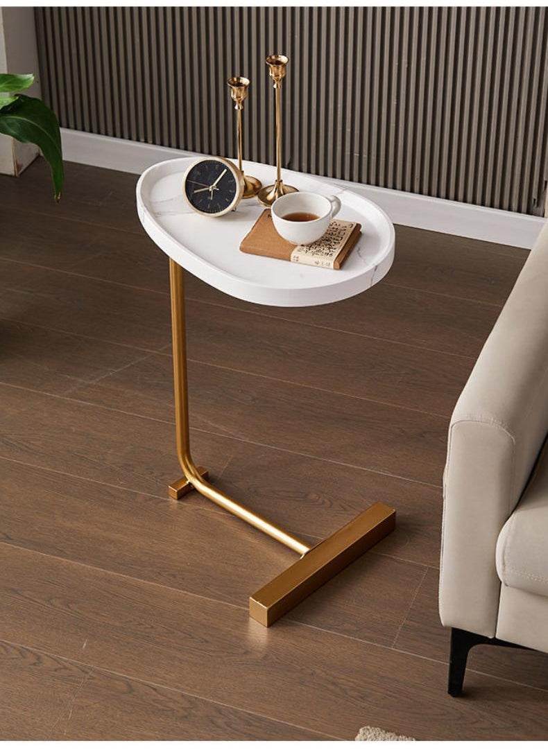 Y&D - Modern Small Coffee Table Small Side Table Sturdy Nordic Style Coffee Table Sofa Side Table End Table For Living Room Sofa Bed Side Table For Living Room Bedroom - Image 1