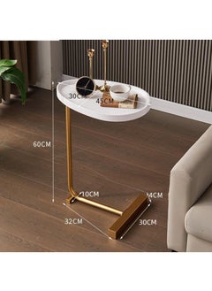 Y&D Modern Small Coffee Table Small Side Table Sturdy Nordic Style Coffee Table Sofa Side Table End Table For Living Room Sofa Bed Side Table For Living Room Bedroom  - Image 2