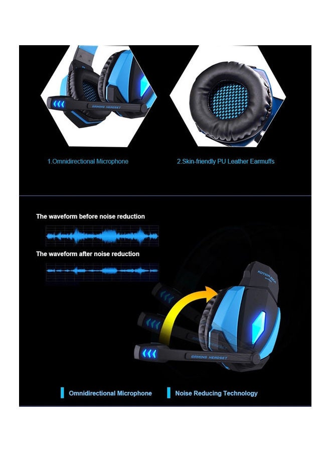 Datazone Gaming Headphone With Noise Cancelling Microphone - Image 5