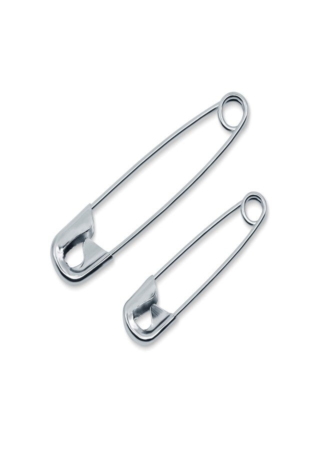 Dritz 180 Safety Pins, Size 1 & 2 (25-Count),Nickel Finish - Image 2