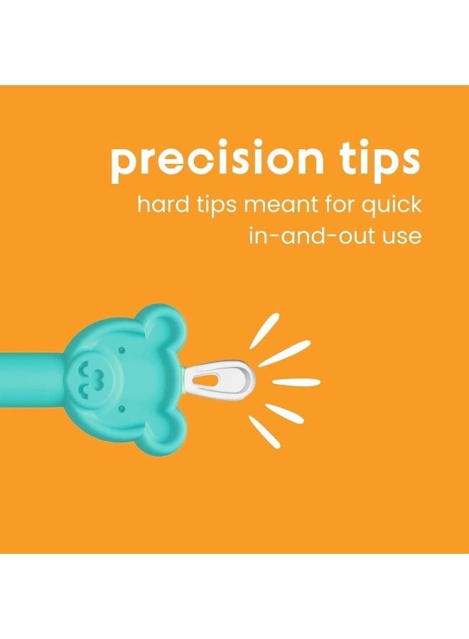 oogiebear - Nose and Ear Gadget. Safe, Easy Nasal Booger and Ear Cleaner for Newborns and Infants. Dual Earwax and Snot Remover. Aspirator Alternative - Image 1