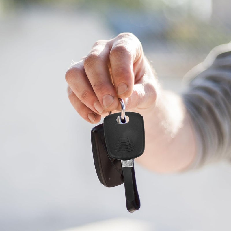 Car Key Fob Cover with Transponder Slot Key Holder Protective Shell Case Automotive Interior Accessories - Image 5