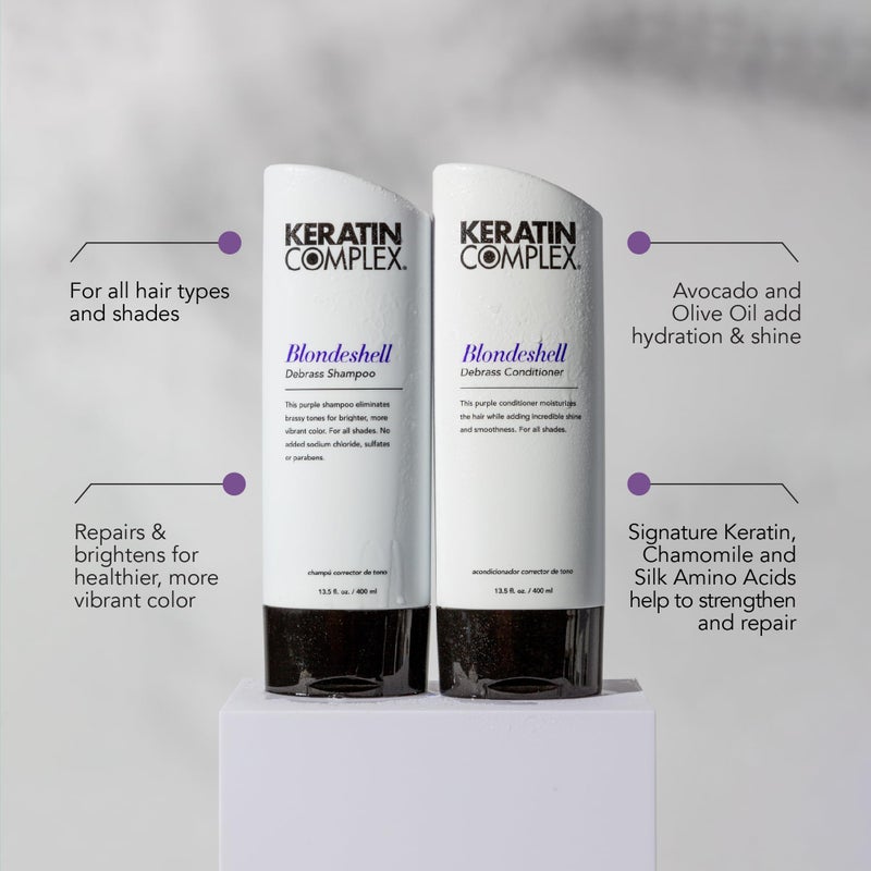 Keratin Complex Blondeshell Debrass Conditioner (33.8 oz.) - Image 2