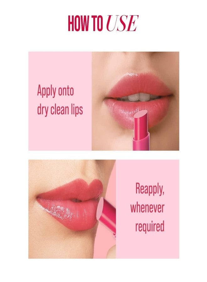 ADOERE Lip Balm with SPF 45++ For Daily Care, Hydrating, Natural Glowing Lips for Moisturization, Soft And Naturally Brightens Lips, Lipbalm for Dry & Dark Lips (Strawberry - Image 4