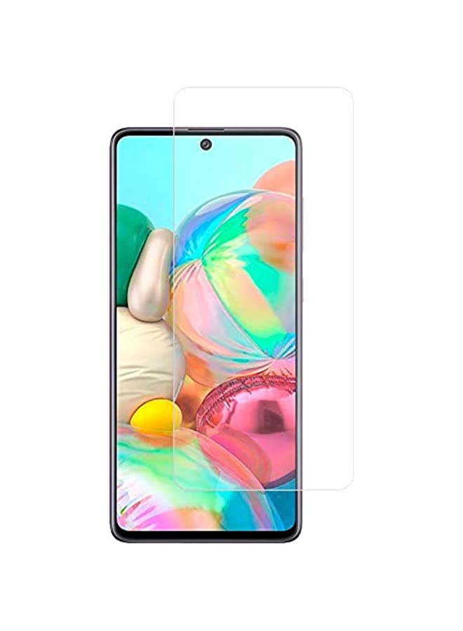 Samsung Galaxy M62 Screen Protector.HD transparent scratch-resistant tempered glass screen protector, Screen Protector for Samsung Galaxy M62.(Transparent, 2 Pack)