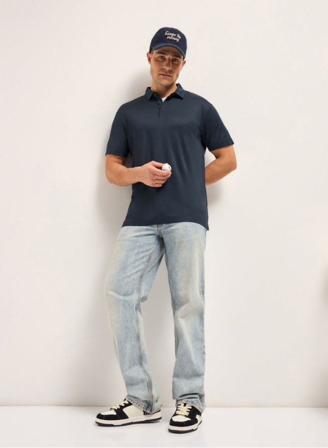 THE BEAR HOUSE Men's Polo Shirt for Casual & Semi-Formal Wear | Classic Collar Neck T-Shirt | Comfortable, Stylish & Versatile for Office, Travel, Outings & Everyday Use - Image 4