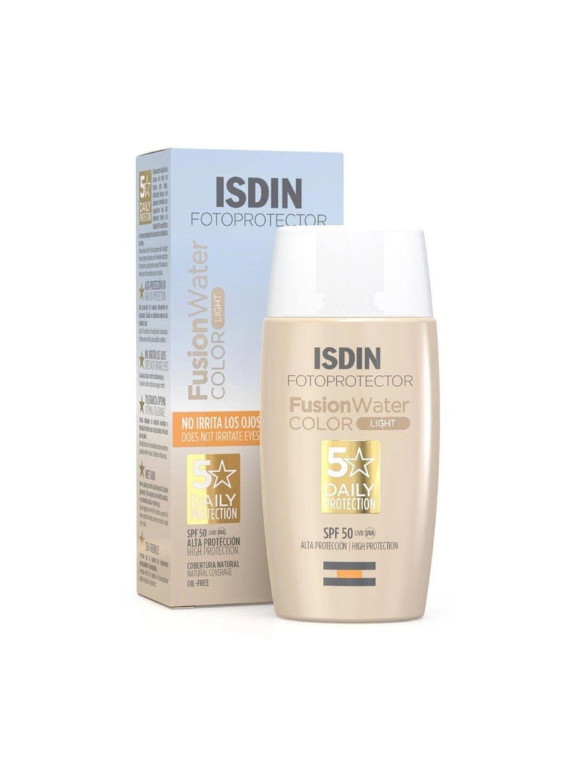 Fotoprotector Fusion Water Light Spf50 50ml