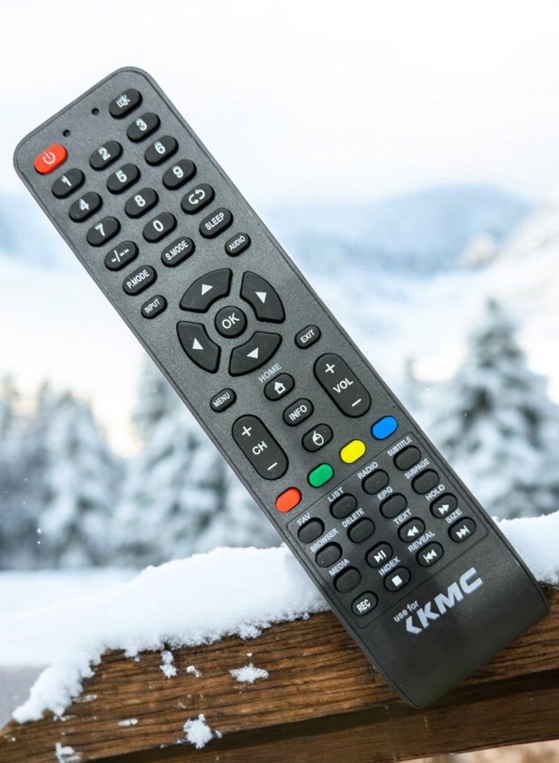 KMC - Universal Remote Control with Multi-Function Keys for TVs and Media Devices - Image 1