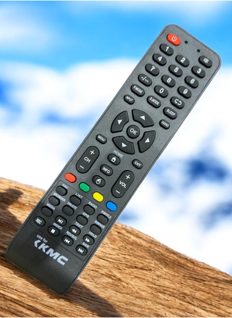 KMC - Universal Remote Control with Multi-Function Keys for TVs and Media Devices - Image 1